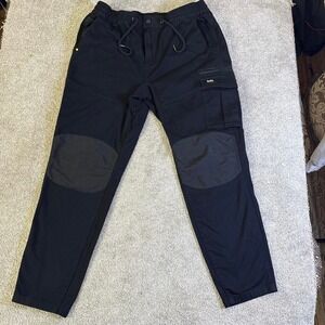 Caterpillar CAT Double Knee Work Pants Black 38x34 Men's Heavy Duty Workwear
